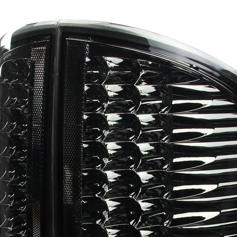 2002-2006 Dodge RAM V2 LED Tail Lights (Chrome Housing/Smoked Lens)