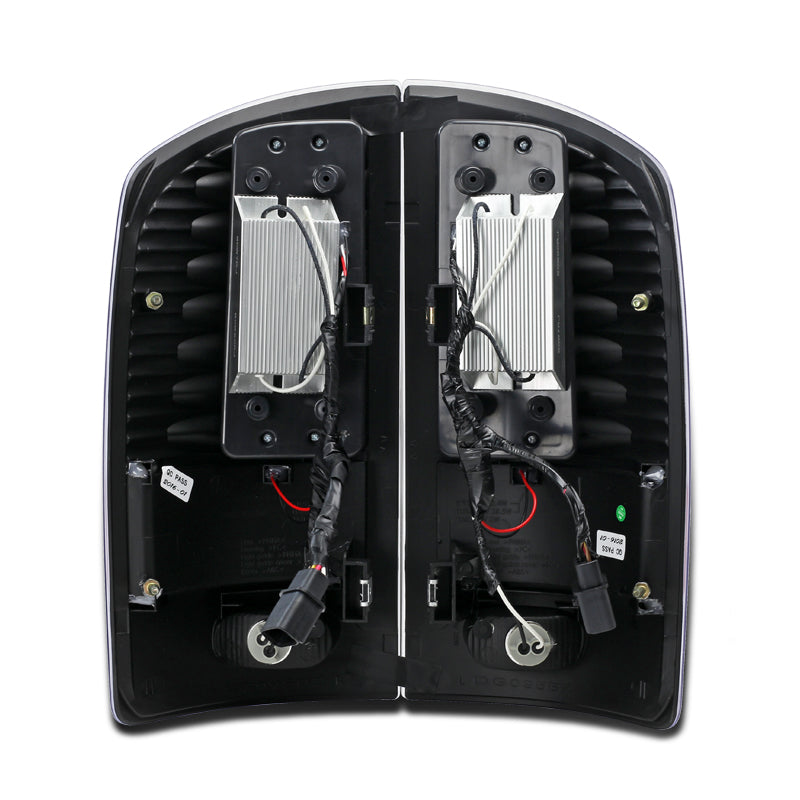 2002-2006 Dodge RAM V2 LED Tail Lights (Chrome Housing/Smoked Lens)