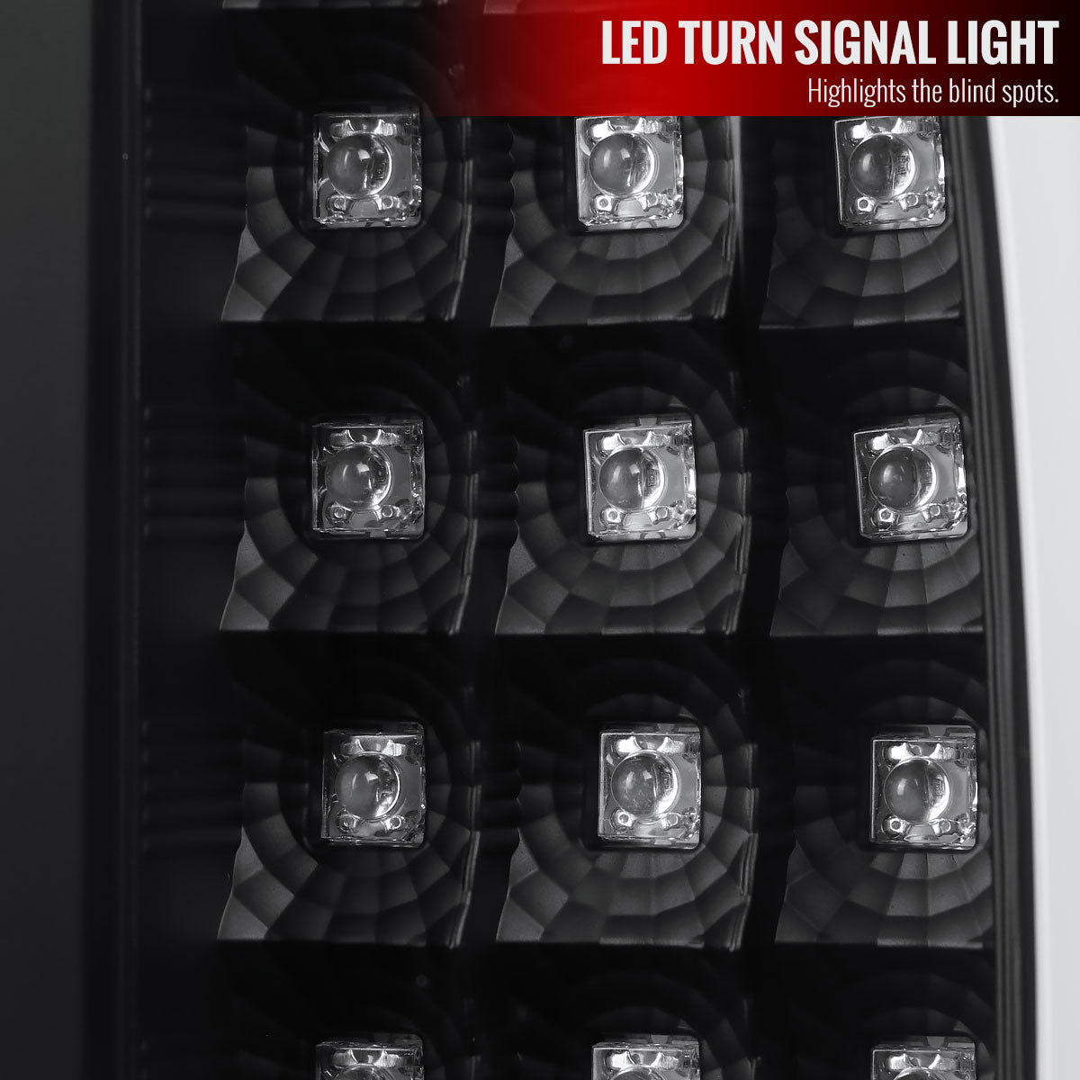 2002-2006 Dodge RAM 1500 2500 3500 LED Tail Lights -G2 (Matte Black Housing/Clear Lens)