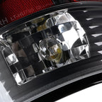 2002-2006 Dodge RAM 1500 2500 3500 LED Tail Lights -G2 (Matte Black Housing/Clear Lens)