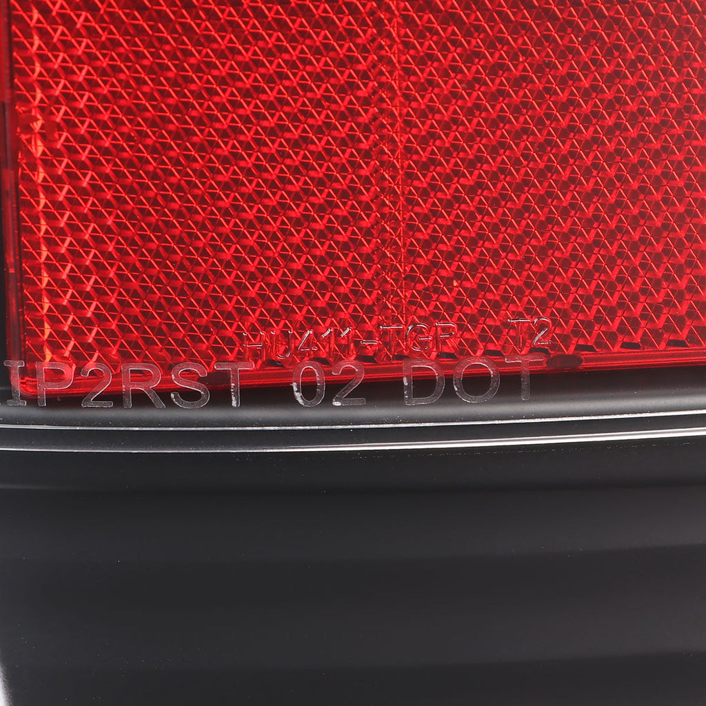 2002-2006 Dodge RAM 1500 2500 3500 LED Tail Lights -G2 (Matte Black Housing/Clear Lens)