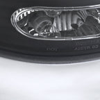 2002-2006 Dodge RAM LED Tail Lights (Matte Black Housing/Clear Lens)