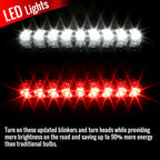 2002-2008 Dodge RAM LED 3rd Brake Light (Chrome Housing/Clear Lens)