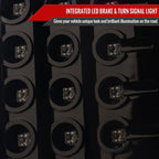 2007-2009 Dodge RAM LED Tail Lights (Glossy Black housing/Smoked Lens)
