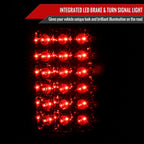 2007-2009 Dodge RAM LED Tail Lights (Chrome Housing/Clear Lens)