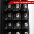 2007-2009 Dodge RAM 1500/2500/3500 LED Tail Lights (Matte Black Housing/Clear Lens)