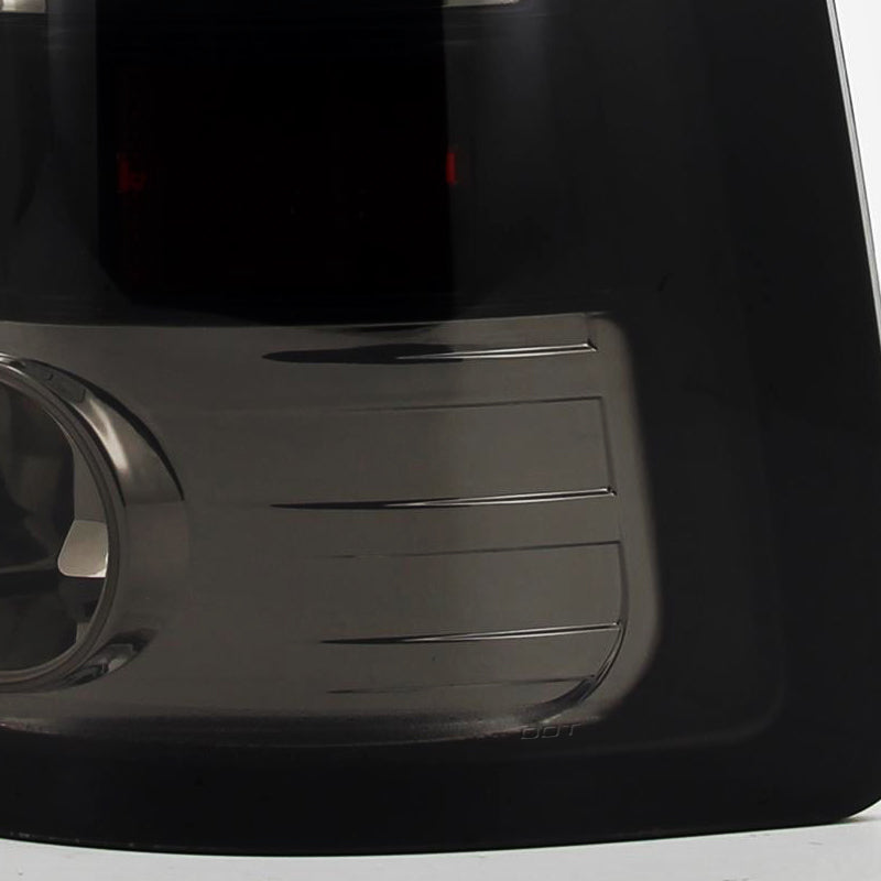 2009-2018 Dodge RAM 1500 / 2019-2021 Dodge RAM Classic / 2010-2018 RAM 2500 3500 LED Tail Lights (Glossy Black Housing/Smoked Lens)