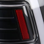 2009-2018 Dodge RAM 1500/2019-2022 RAM 1500 Classic/2010-2018 RAM 2500 3500 LED Bar Tail Lights (Matte Black Housing/Clear Lens)