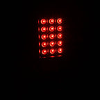 2009-2018 Dodge RAM 1500 / 2019-2021 RAM Classic / 2010-2018 RAM 2500 3500 LED Tail Lights - V2 (Matte Black Housing/Clear Lens)