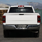 2009-2018 Dodge RAM 1500/2019-2022 RAM 1500 Classic/2010-2018 RAM 2500 3500 LED Bar Tail Lights (Matte Black Housing/Red Clear Lens)