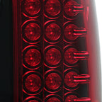 2009-2018 Dodge RAM 1500 / 2019-2021 RAM Classic / 2010-2018 RAM 2500 3500 LED Tail Lights (Chrome Housing/Red Lens)