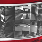 2009-2018 Dodge RAM 1500 / 2019-2021 RAM Classic / 2010-2018 RAM 2500 3500 LED Tail Lights (Chrome Housing/Red Lens)