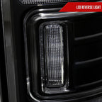 2013-2018 RAM 1500/2500/3500 Sequential Signal LED Tail Lights (Black Housing/Clear Lens)