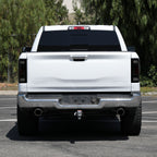 2019-2024 Dodge RAM 1500 White LED Bar Tail Lights (Glossy Black Housing/Smoked Lens)