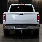 2019-2024 Dodge RAM 1500 LED Tail Lights (Matte Black Housing/Clear Lens)