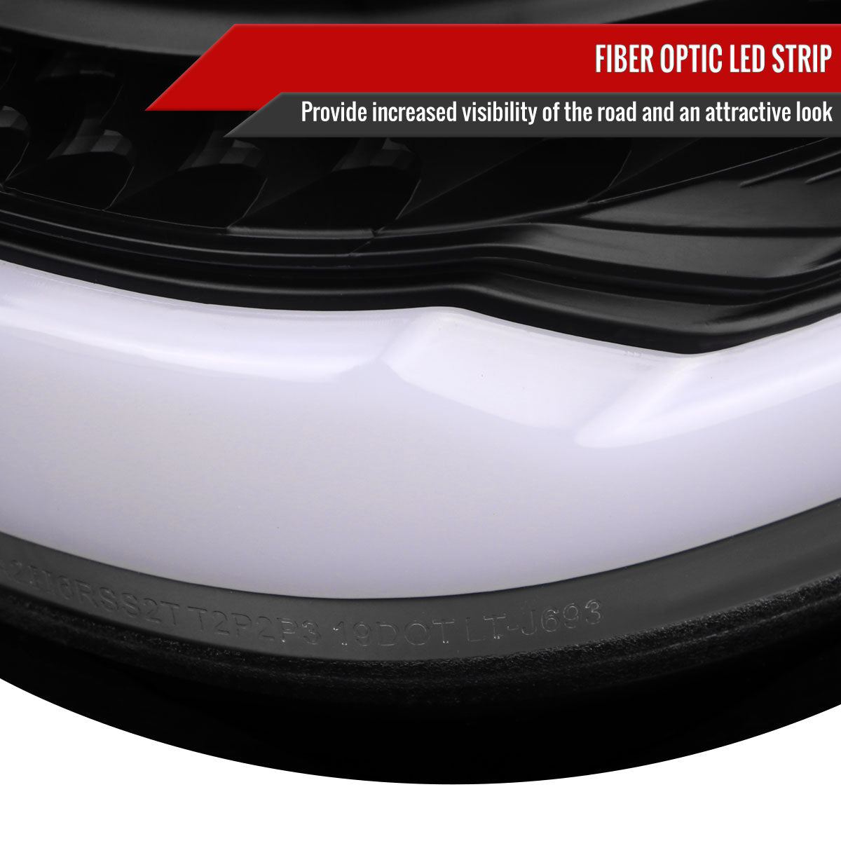 2019-2024 Dodge RAM 1500 LED Tail Lights (Matte Black Housing/Clear Lens)