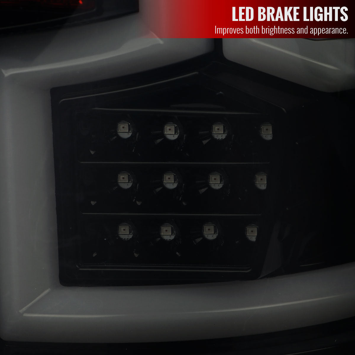 2019-2024 Dodge RAM 2500/3500 LED Sequential Signal Tail Lights (Glossy Black Housing/Dark Smoked Lens)