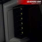 2019-2024 Dodge RAM 2500/3500 LED Sequential Signal Tail Lights (Glossy Black Housing/Dark Smoked Lens)