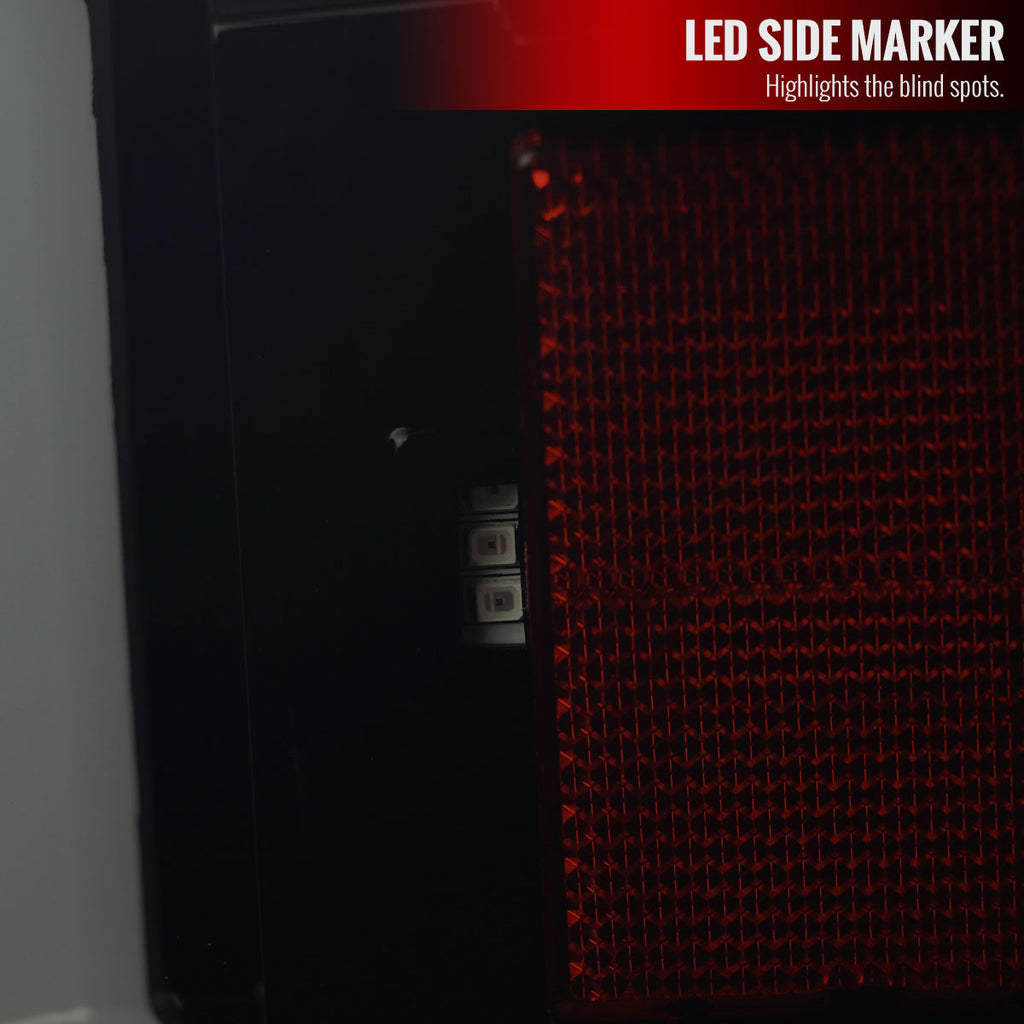 2019-2024 Dodge RAM 2500/3500 LED Sequential Signal Tail Lights (Glossy Black Housing/Dark Smoked Lens)