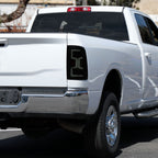 2019-2024 Dodge RAM 2500/3500 LED Sequential Signal Tail Lights (Glossy Black Housing/Dark Smoked Lens)