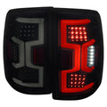 2019-2024 Dodge RAM 2500/3500 LED Sequential Signal Tail Lights (Glossy Black Housing/Dark Smoked Lens)
