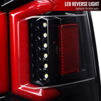 2019-2024 Dodge RAM 2500/3500 LED Sequential Signal Tail Lights (Jet Black Housing/Clear Lens)