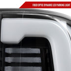 2019-2024 Dodge RAM 2500/3500 LED Sequential Signal Tail Lights (Matte Black Housing / Clear Lens)