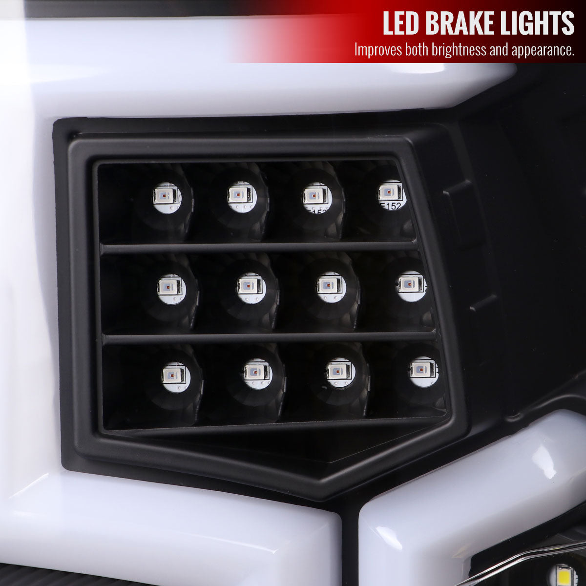 2019-2024 Dodge RAM 2500/3500 LED Sequential Signal Tail Lights (Matte Black Housing/Clear Lens)