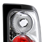1994-2002 Dodge RAM Tail Lights (Chrome Housing/Clear Lens)