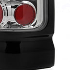 1994-2002 Dodge RAM Tail Lights (Chrome Housing/Clear Lens)
