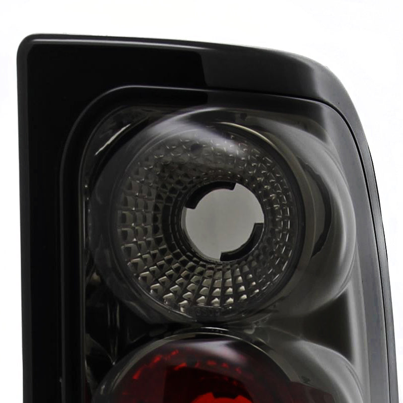 1994-2002 Dodge RAM Tail Lights (Chrome Housing/Smoked Lens)