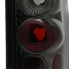 1994-2002 Dodge RAM Tail Lights (Chrome Housing/Smoked Lens)