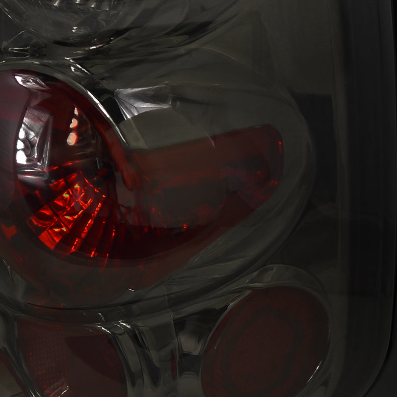 1994-2002 Dodge RAM Tail Lights (Chrome Housing/Smoked Lens)