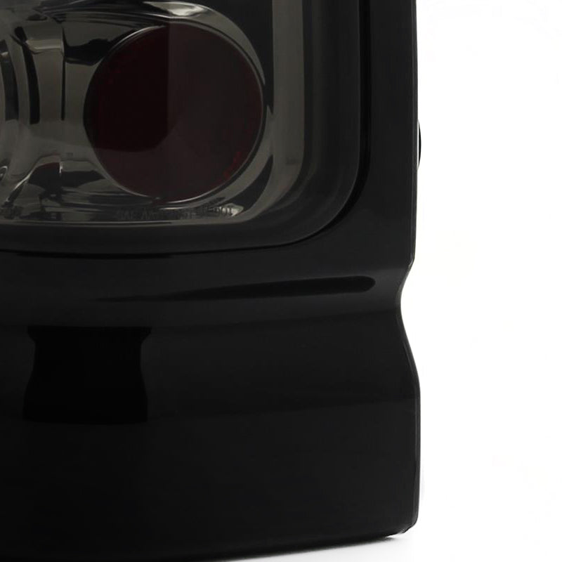 1994-2002 Dodge RAM Tail Lights (Chrome Housing/Smoked Lens)