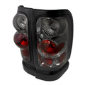 1994-2002 Dodge RAM Tail Lights (Chrome Housing/Smoked Lens)