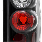 1994-2002 Dodge RAM Tail Lights (Matte Black Housing/Clear Lens)
