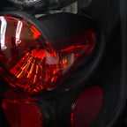 1994-2002 Dodge RAM Tail Lights (Matte Black Housing/Clear Lens)