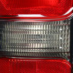 1994-2002 Dodge RAM Tail Lights (Black Housing/Red Clear Lens)