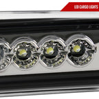 1994-2002 Dodge RAM LED 3rd Brake Light (Chrome Housing/Clear Lens)