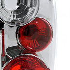 2001-2005 Ford Ranger Tail Lights (Chrome Housing/Clear Lens)