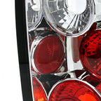 2001-2005 Ford Ranger Tail Lights (Chrome Housing/Clear Lens)