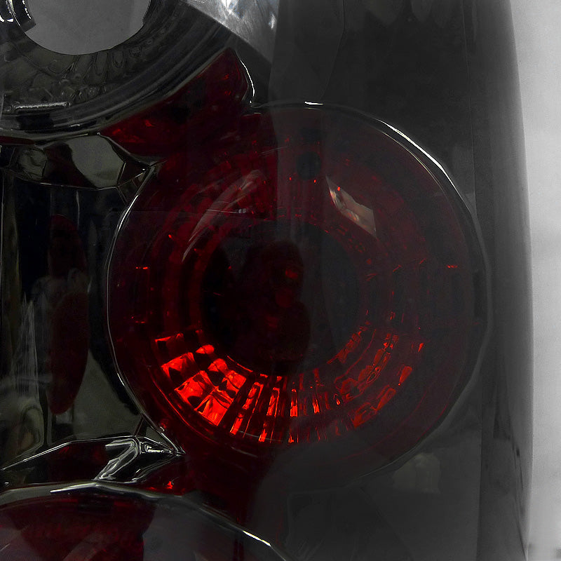 2001-2005 Ford Ranger Tail Lights (Chrome Housing/Smoked Lens)