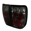 2001-2005 Ford Ranger Tail Lights (Chrome Housing/Smoked Lens)