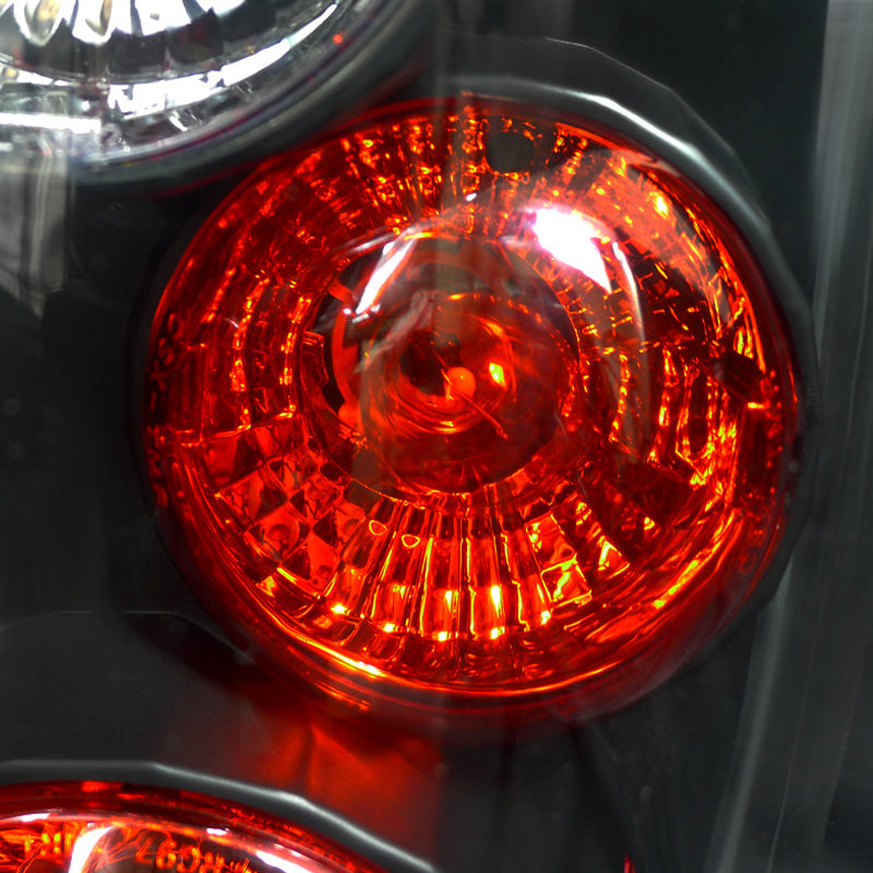 2001-2005 Ford Ranger Tail Lights (Matte Black Housing/Clear Lens)