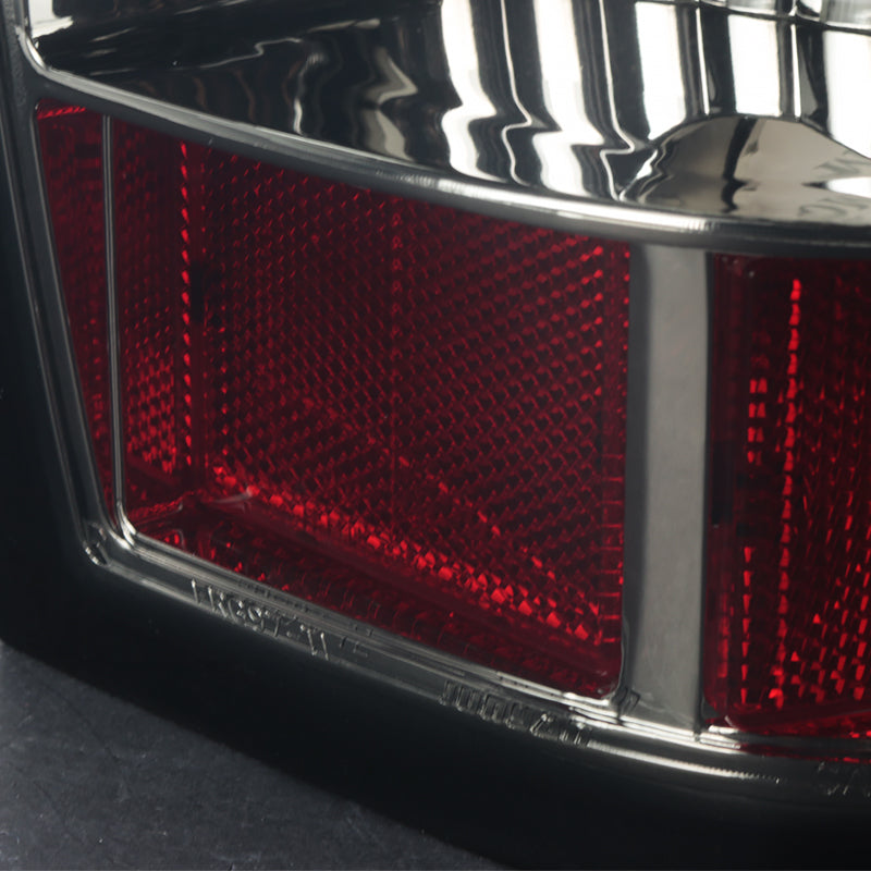 2006-2011 Ford Ranger LED Tail Lights (Chrome Housing/Smoked Lens)