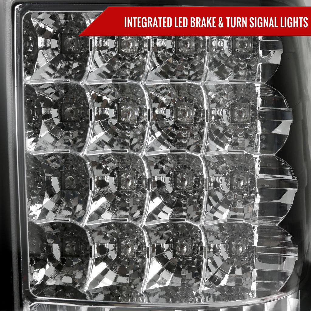 2006-2011 Ford Ranger LED Tail Lights (Matte Black Housing/Clear Lens)