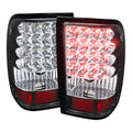 2006-2011 Ford Ranger LED Tail Lights (Matte Black Housing/Clear Lens)