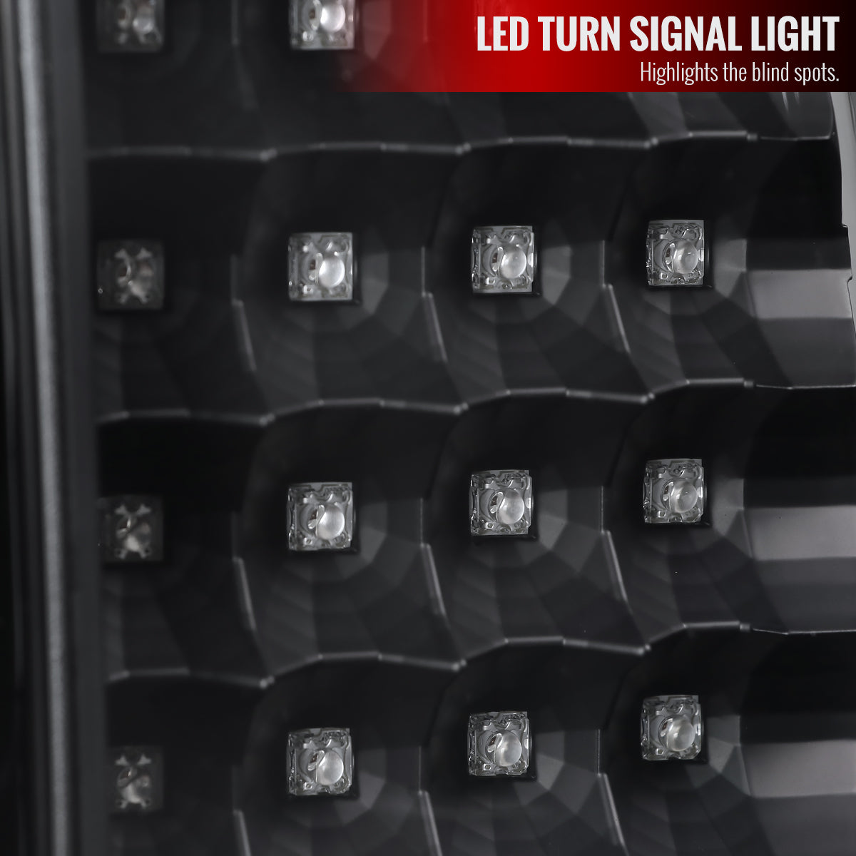 2006-2011 Ford Ranger V2 LED Tail Lights (Matte Black Housing/Clear Lens)