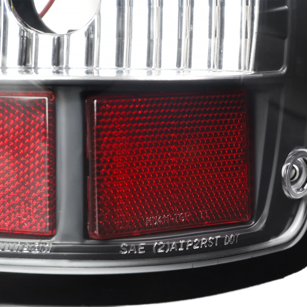 2006-2011 Ford Ranger V2 LED Tail Lights (Matte Black Housing/Clear Lens)