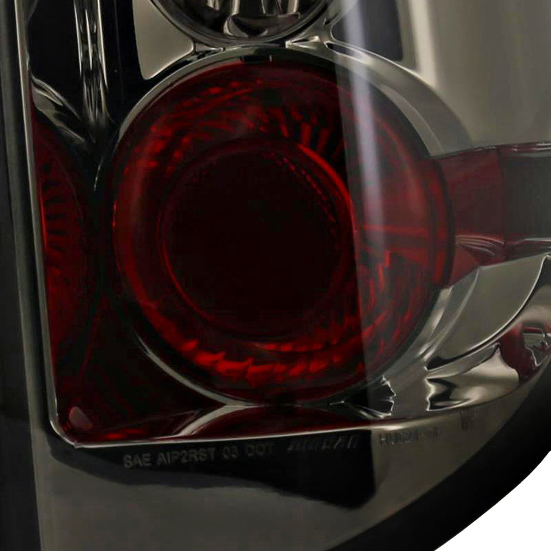 2006-2014 Honda Ridgeline Tail Lights (Chrome Housing/Smoked Lens)